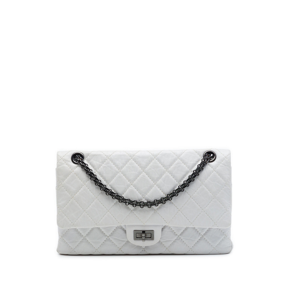 Pre-Loved Chanel Quilted Aged Calfskin Reissue 2.55 Double Flap 226